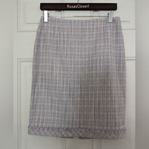 NWT White House Black Market Tweed Pencil Skirt